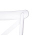RATTAN PLASTIC CHAIR WHITE BEIGE