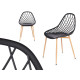 BLACK MESH CHAIR