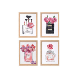 QUADRO TELA CORNICE NATURALE PROFUMO ASS 4 30X40