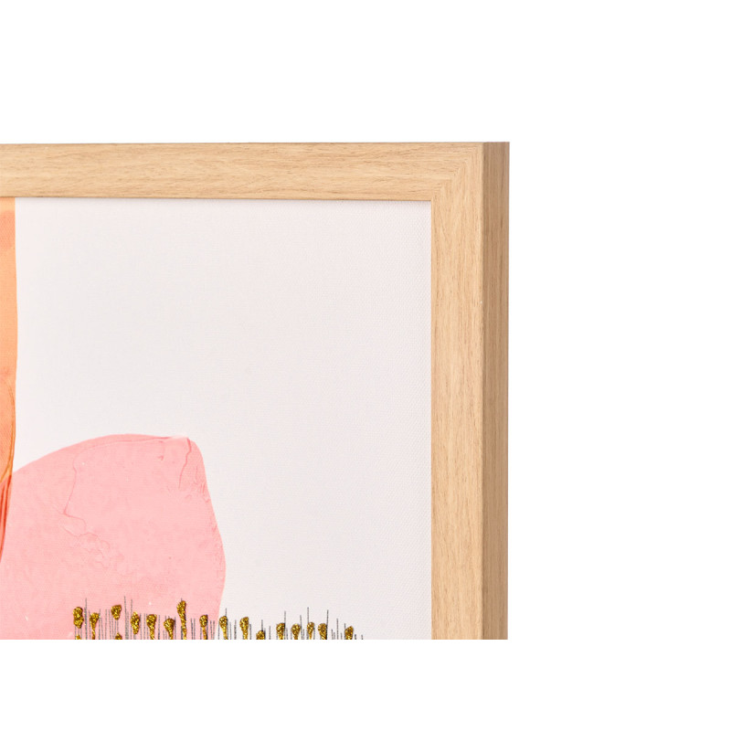 NATURAL CANVA FRAME ABSTRACT ASSORTED 4 30X40