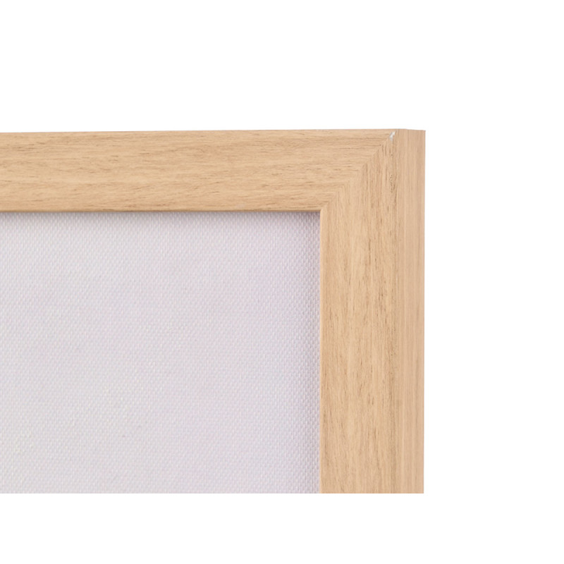 CUADRO LIENZO MARCO NATURAL PUERTO SURT 2 50 X 70