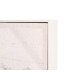 WHITE CANVA FRAME SILVER FISH ASSORTED 2 82X122