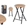 FOLDING WOODEN STOOL