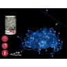 STRISCIA LED INTERNI FREDDA 14,4M 180 LUCI 8 FUNZ