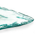 CENTRO DE MESA VIDRO INCA QUADRADO 28CM