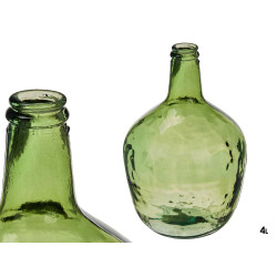 GARRAFA VIDRO DECORATIVA LISA 4L VERDE