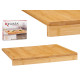 PLANCHE BAMBOU PLAN DE TRAVAIL 43X33CM