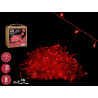 STRISCIA LED INTERNI ROSSA 24M 300 LUCI 8 FUNZ