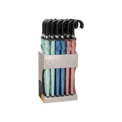 AUTOMATIC LONG UMBRELLA ASSORTED PASTELS