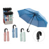 AUTOMATIC CURVED FOLDING UMBRELLA ASSORTED PASTELS