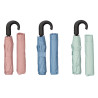 PARAPLUIE PLIANT COURBE AUTOMATIQUE ASSORT PASTELS