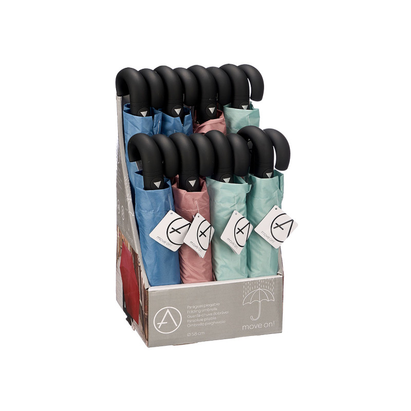 GUARDA CHUVA DOBRAVEL ARREDOND AUTOM SORT CORES