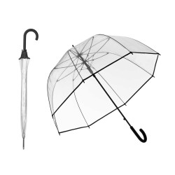 GUARDA CHUVA PLASTIC PRETO 63CM