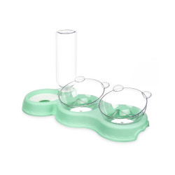 COMEDOURO E BEBEDOURO PLASTICO DUPLO SORT 3