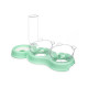 COMEDOURO E BEBEDOURO PLASTICO DUPLO SORT 3