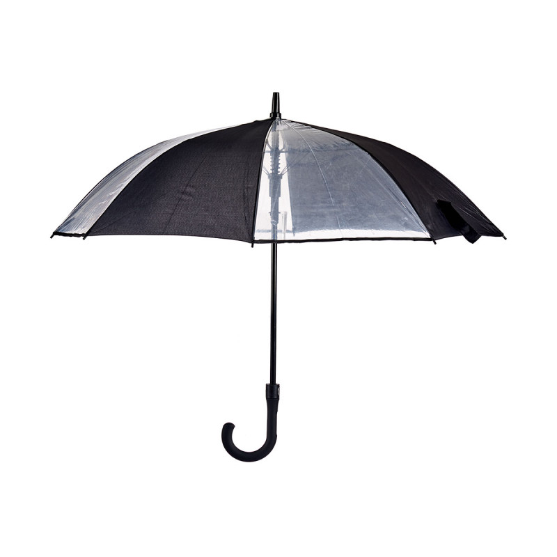 CHAPÉU CHUVA 8 VARETAS AUTOMATICO TECIDO PRETO