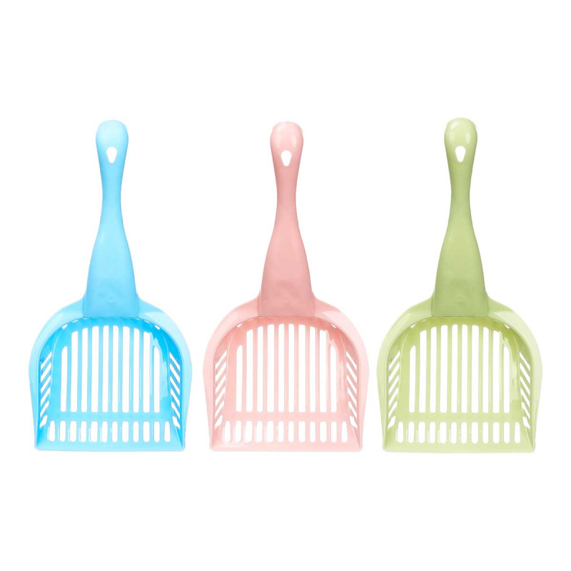 PLASTIC SPADE LARGE ASSORT 3