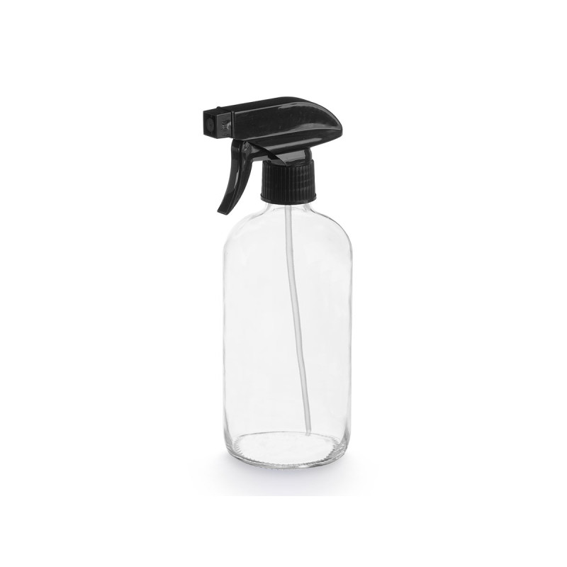 PULVERIZADOR CRISTAL REDONDO TRANSPARENTE 500ML