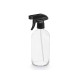 PULVERIZADOR CRISTAL REDONDO TRANSPARENTE 500ML