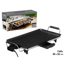 GRILL PLATE HANDLES 46X26 CM 1360W