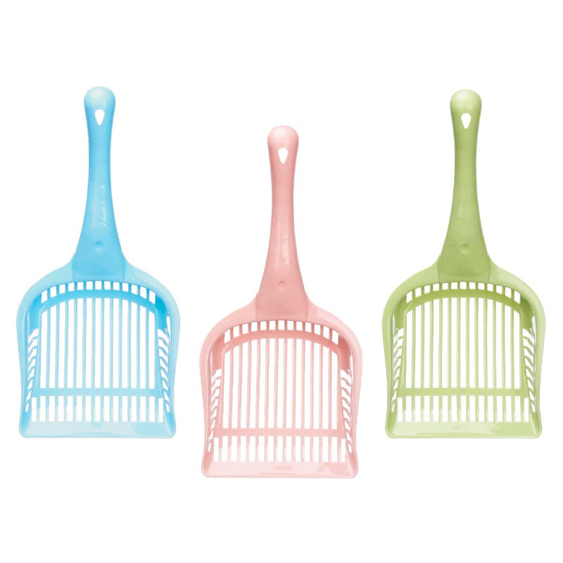 PLASTIC SPADE MEDIUM ASSORT 3