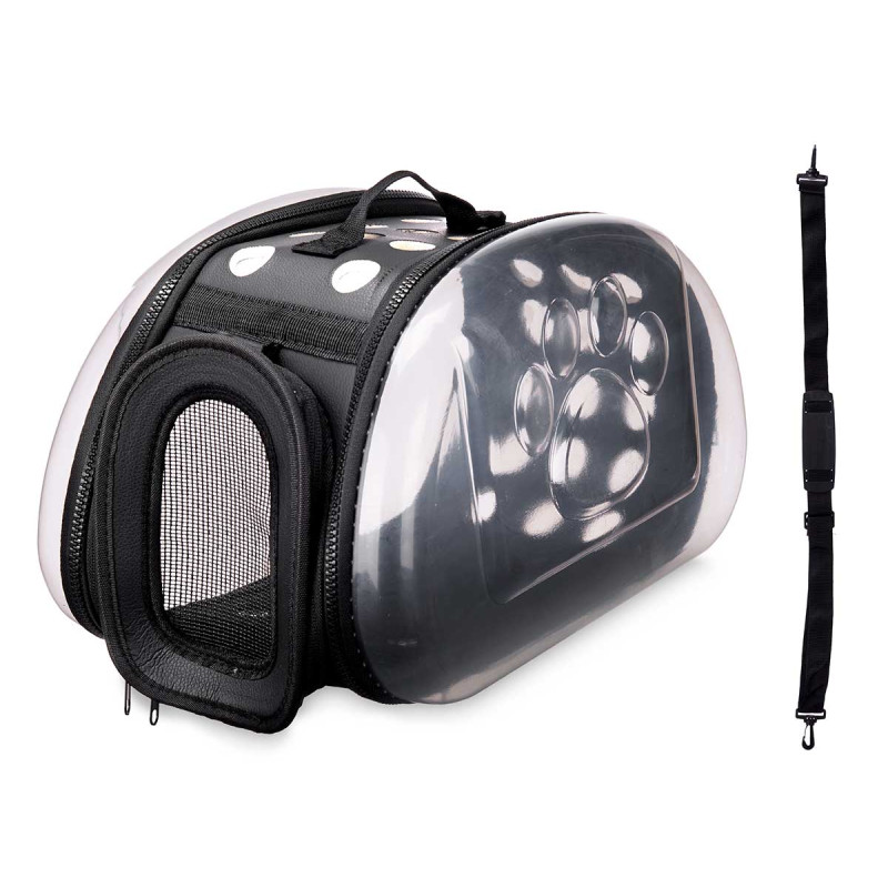 CAISSE TRANSPARENT NOIR PETIT