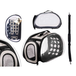CARRIER TRANSPARENT GREY SMALL