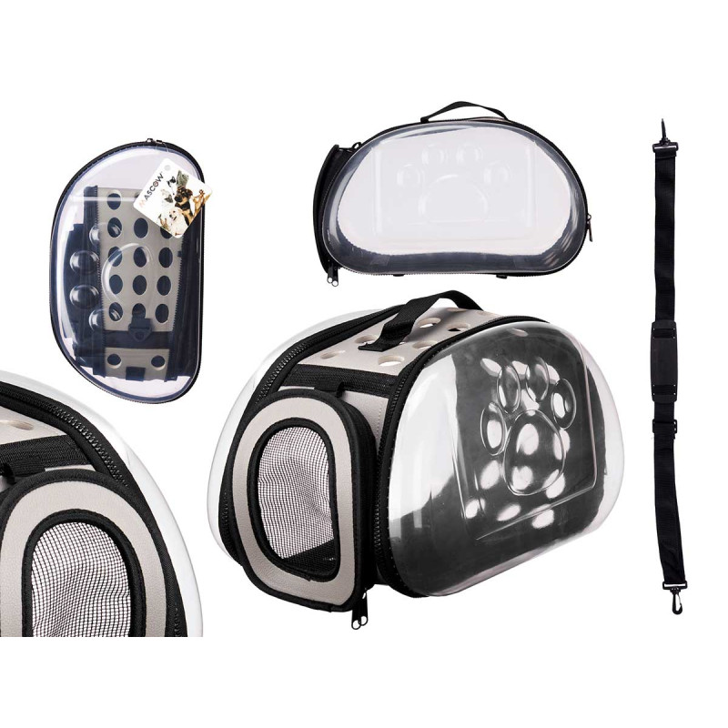 CARRIER TRANSPARENT GREY SMALL