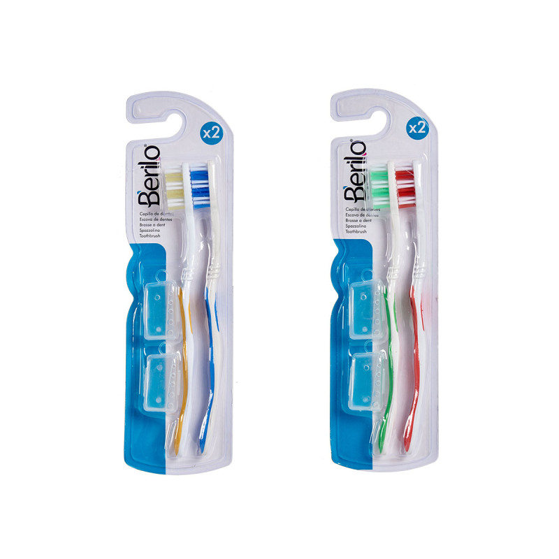 SET 2 CEPILLOS DIENTES FUNDA