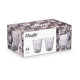 BICCHIERE DIAMANTE GRIGIO 270 ML