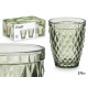 BICCHIERE DIAMANTE VERDE 270 ML