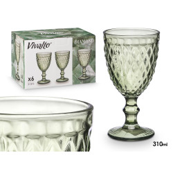 COPA DIAMANTE VERDE 310 ML