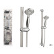 SUPPORTO DOCCIA GRANDE TUBO 2 M BASE BIANCA