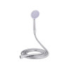 TÉLÉPHONE DOUCHE TUYAU 2 M RÉG BASE GRIS