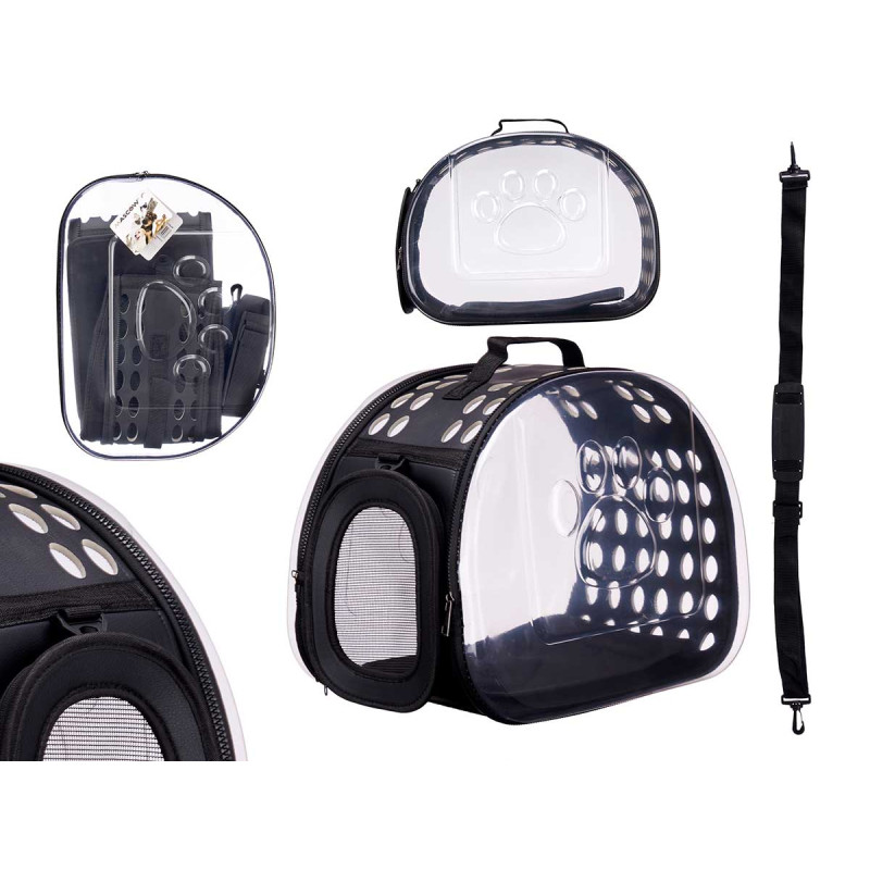 CAISSE TRANSPARENT NOIR GRAND
