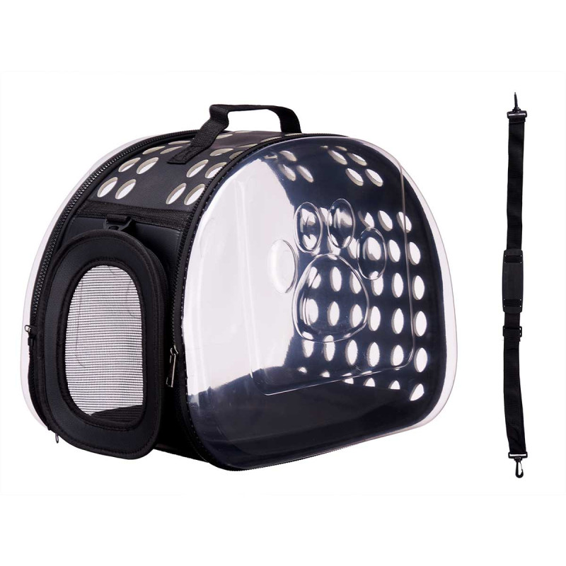 CARRIER TRANSPARENT BLACK LARGE