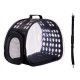 CAISSE TRANSPARENT NOIR GRAND