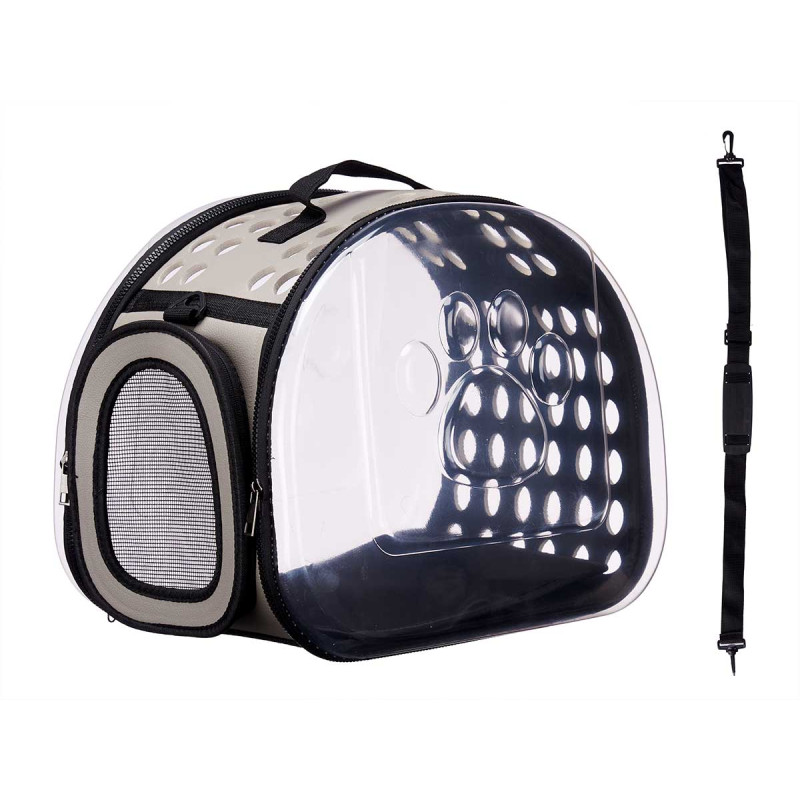 CARRIER TRANSPARENT GREY LARGE