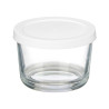 SET 3 CONTENITORI ROTONDI BIANCO 200ML