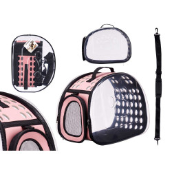 CARRIER TRANSPARENT PINK LARGE