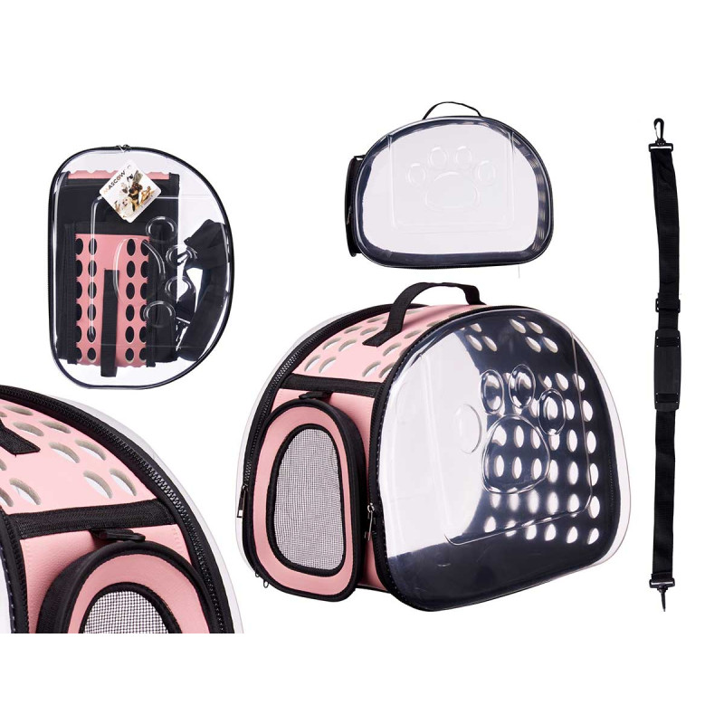 CAISSE TRANSPARENT ROSE GRAND