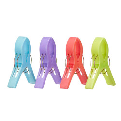 SET 4 PINZAS SURT 4 COLORES