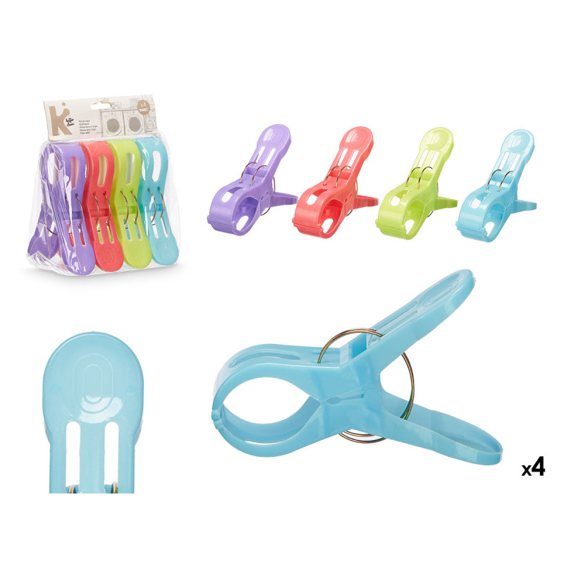 SET 4 PINZE ASS 4 COLORI GRD