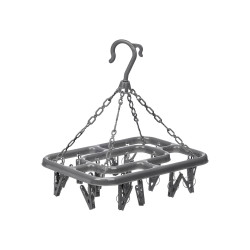 RECTANGULAR GREY CLOTHES DRYER
