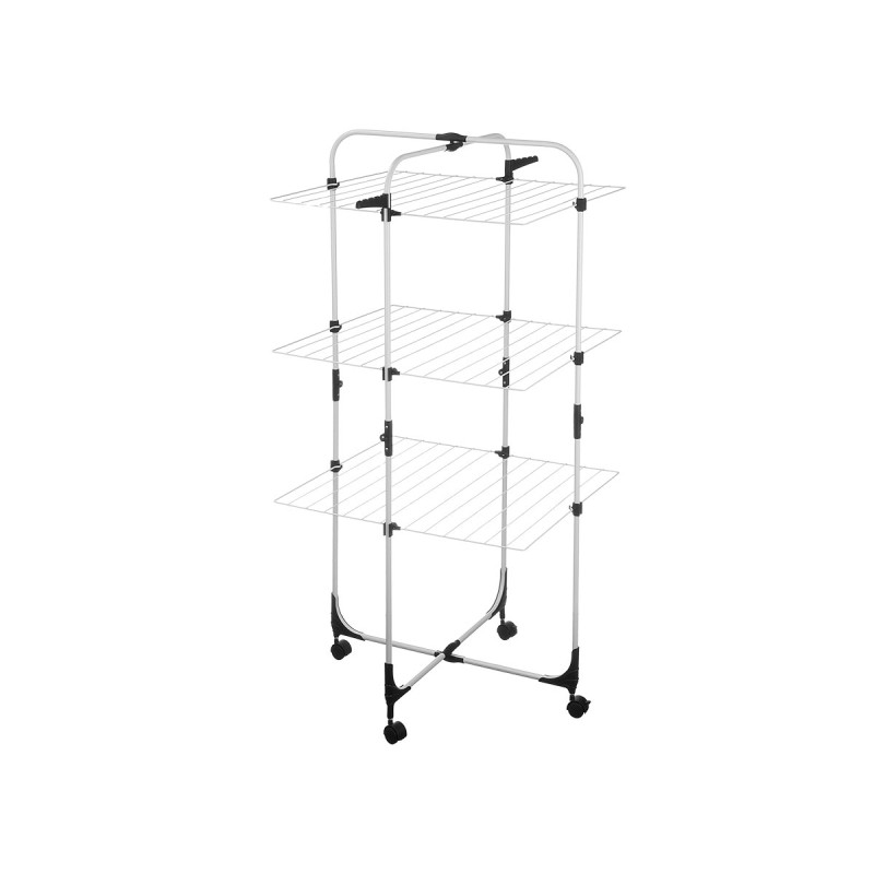 VERTICAL FOLDING CLOTHES DRYER WITH WHEELS 30M