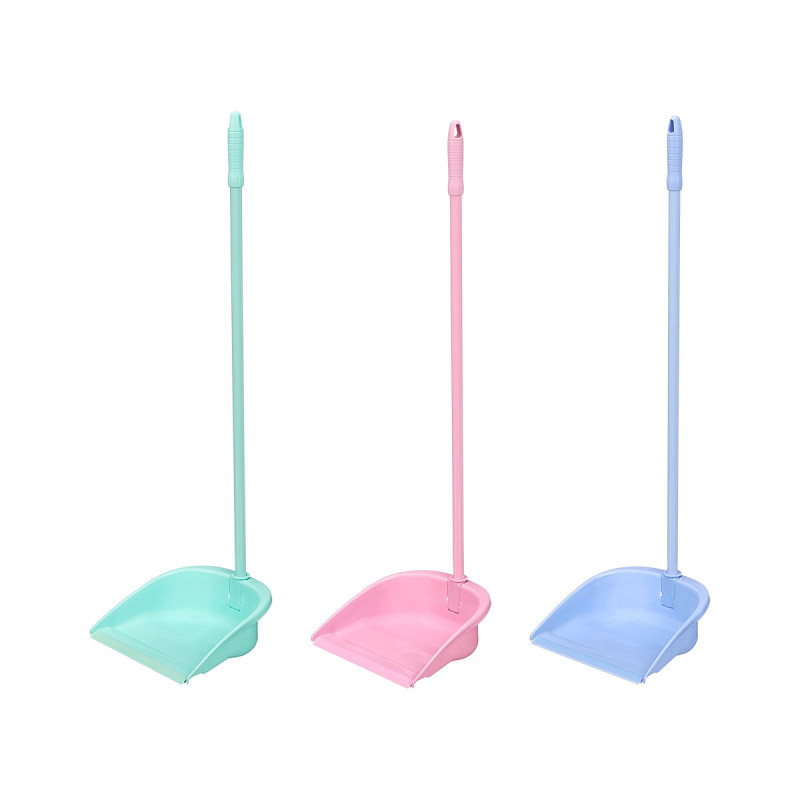 FOLDABLE DUSTPAN 86CM ASRT 3 COL