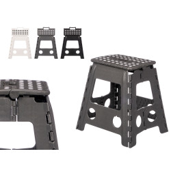 BIG FOLDING STOOL ASRT 3 COL