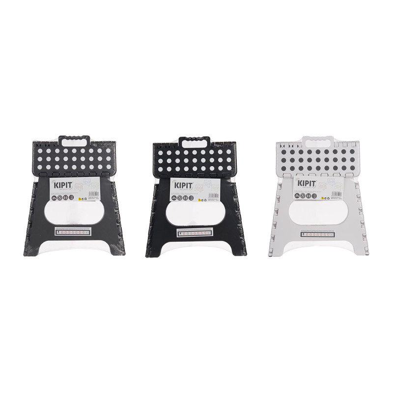 TABURETE PLEGABLE MED MIX 3 COL OSCUROS