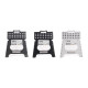 TABURETE PLEGABLE MED MIX 3 COL OSCUROS