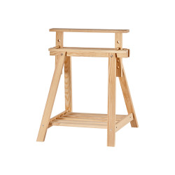 CAVALLETTO REGOLABILE LEGNO NATURALE